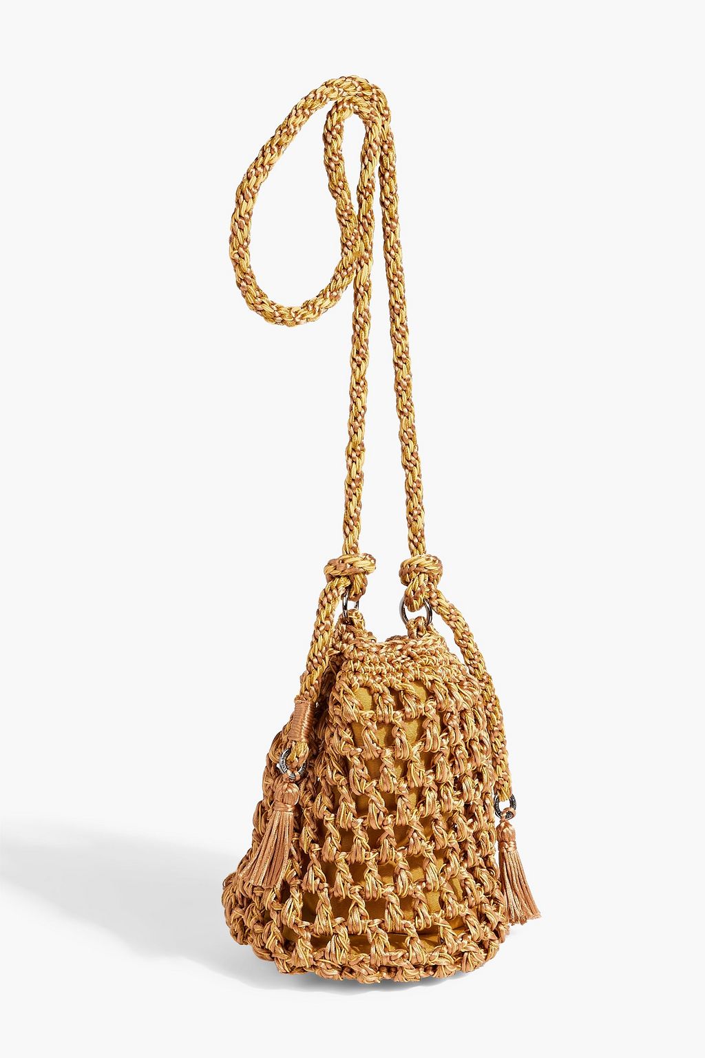 CATARINA MINA Saco Jasmin かぎ針編み バケットバッグ