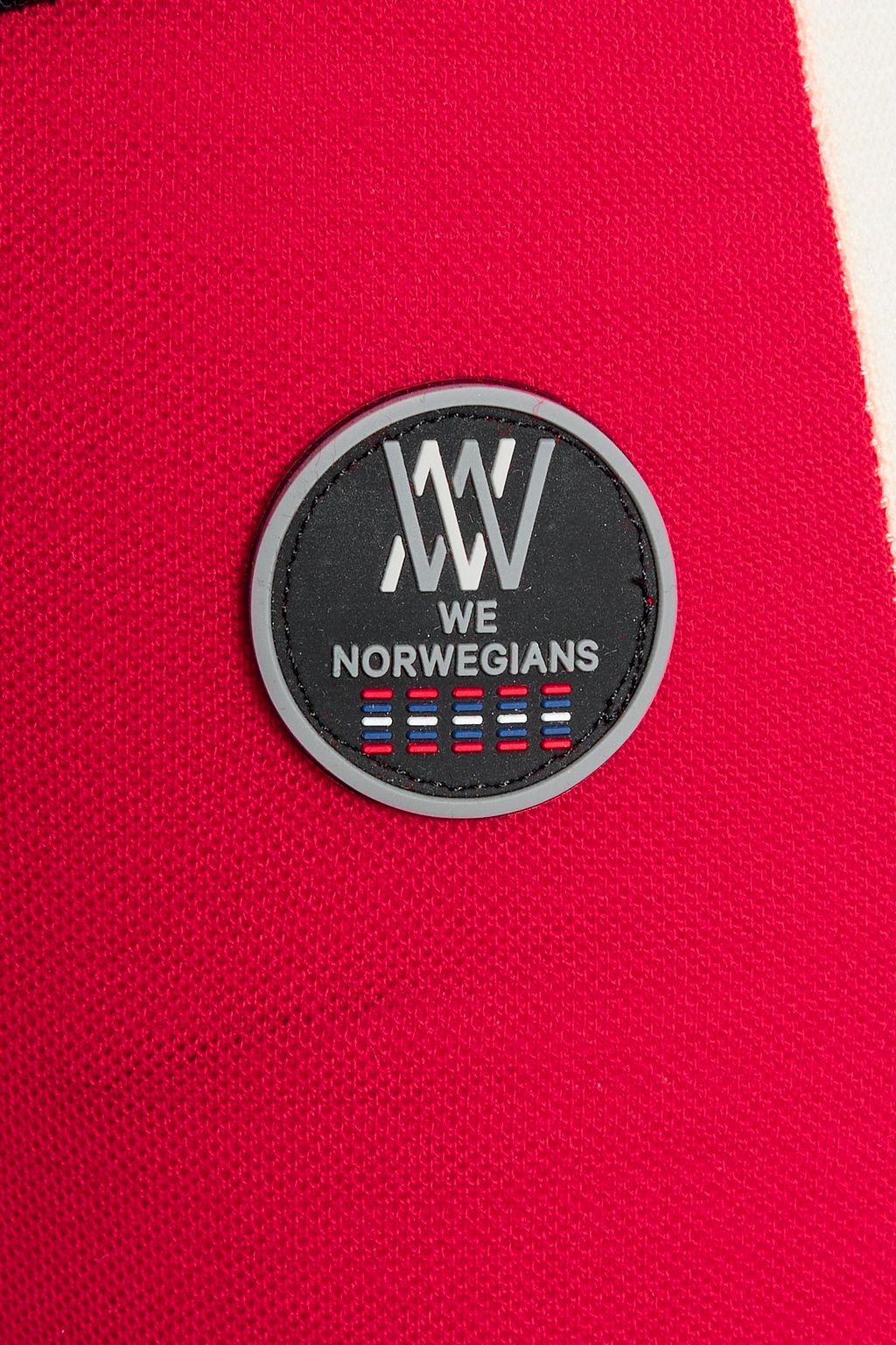 WE NORWEGIANS Tryvann appliquéd merino wool-blend high-rise leggings
