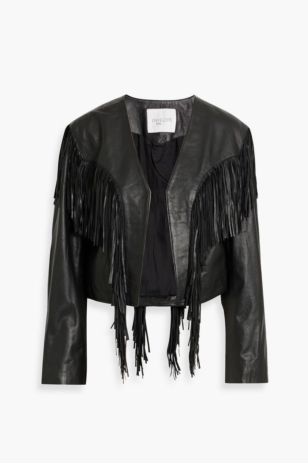 Rodeo fringed leather jacket
