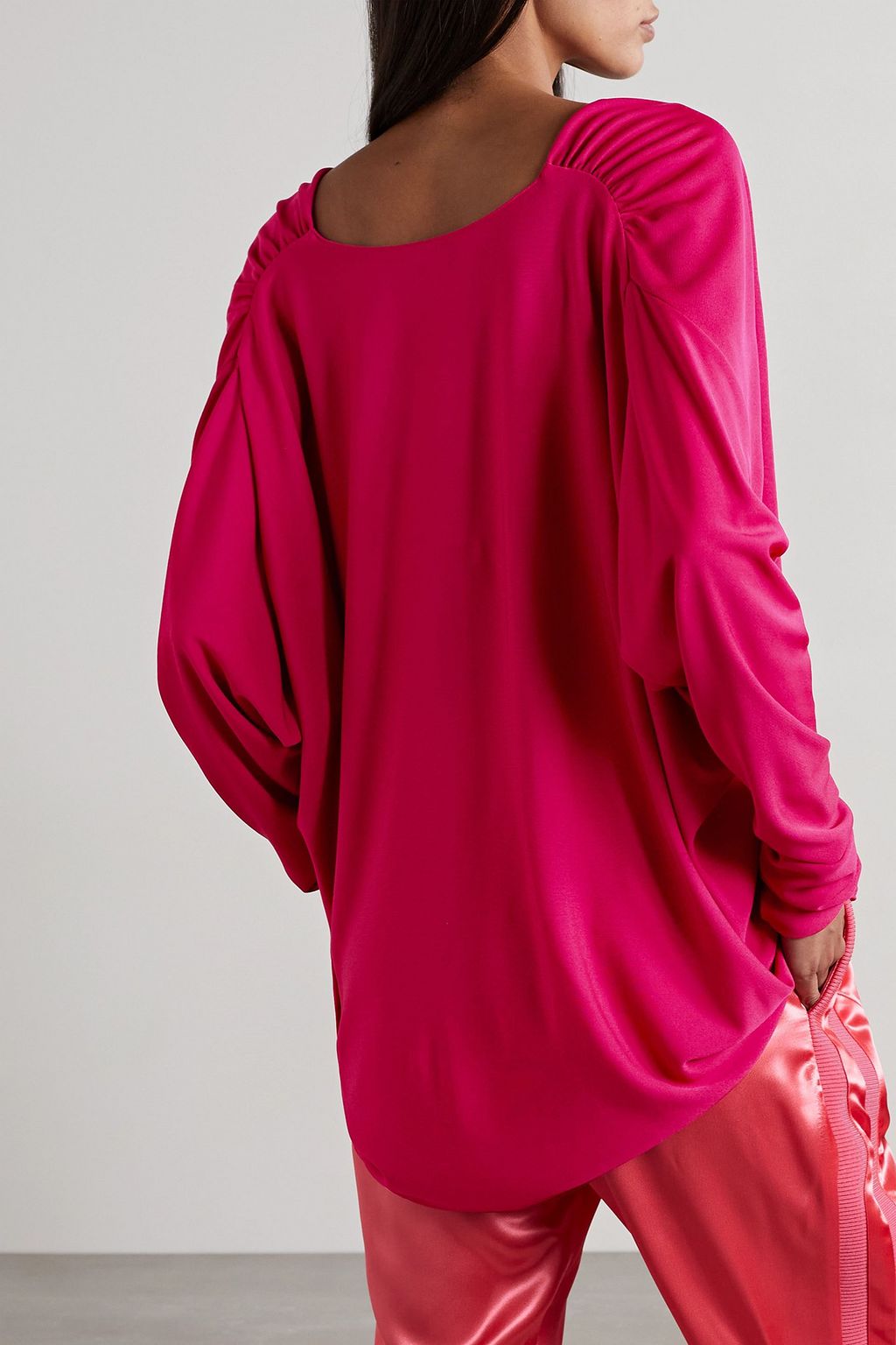 TOM FORD Ruched jersey top