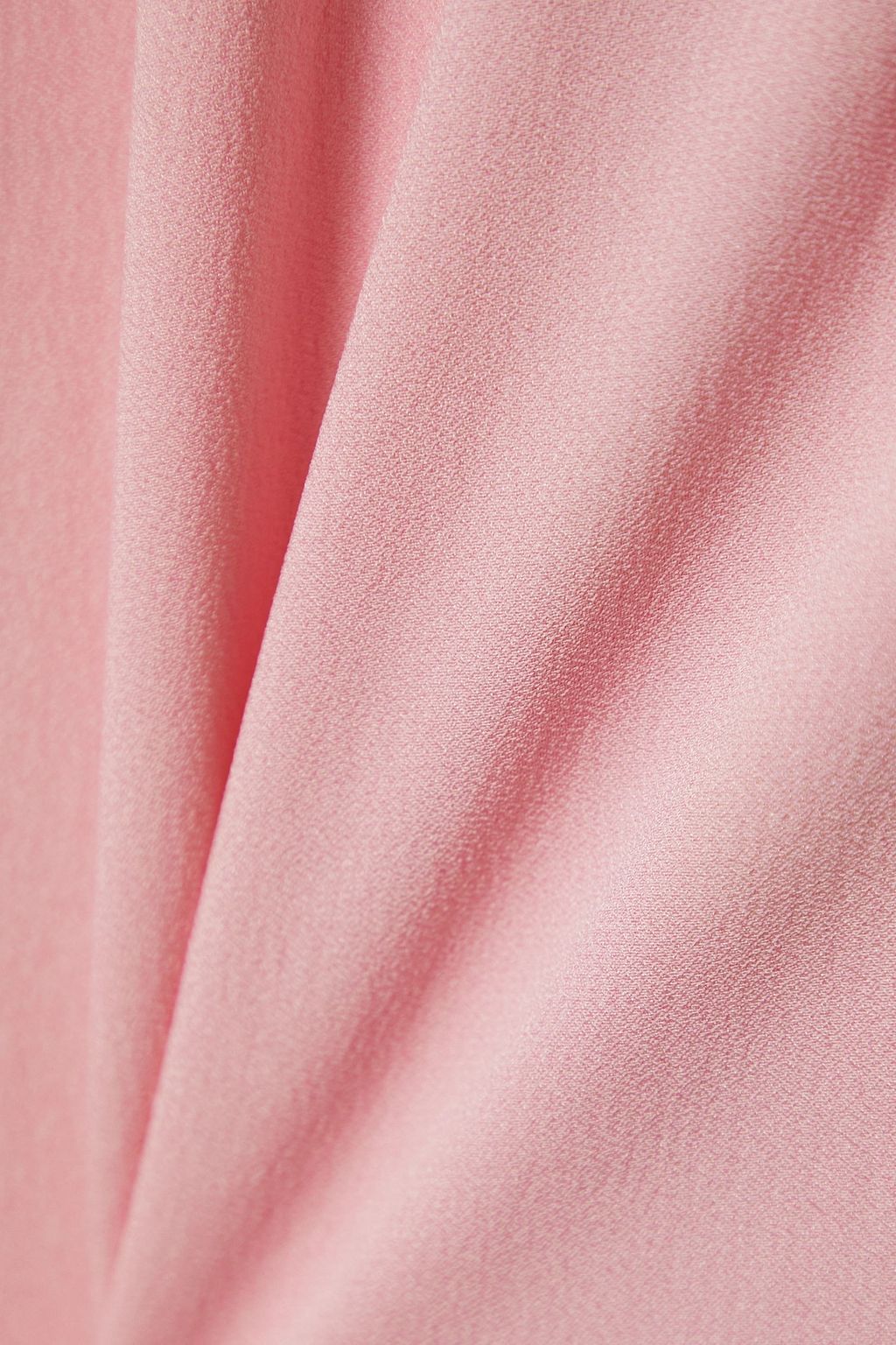 TALLER MARMO Palm Beach satin-trimmed crepe wide-leg pants