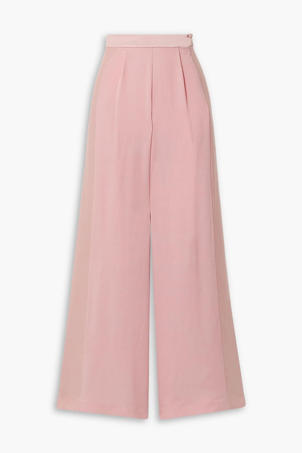 Crepe wide leg pants sale