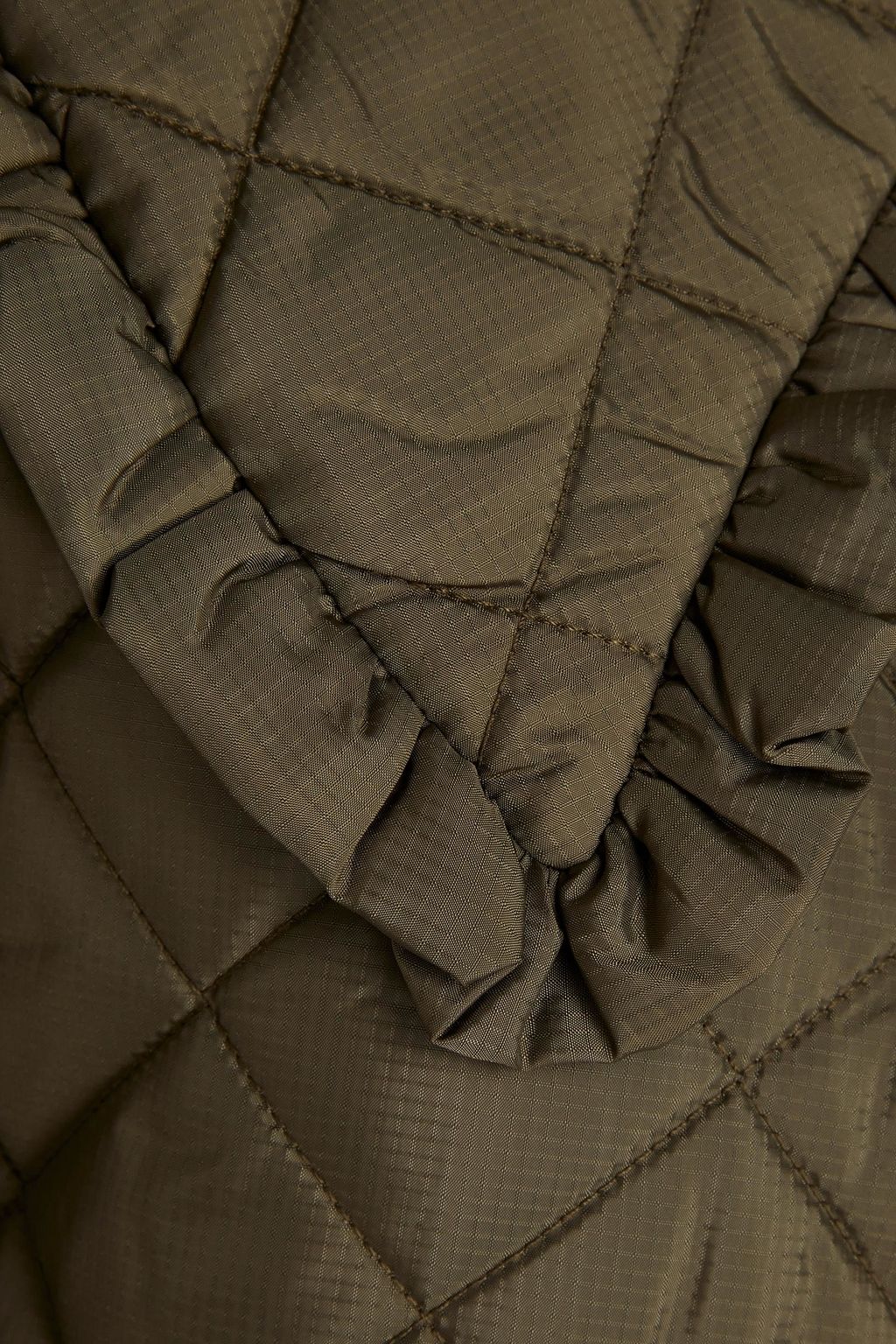 GANNI Gesteppte Shelljacke