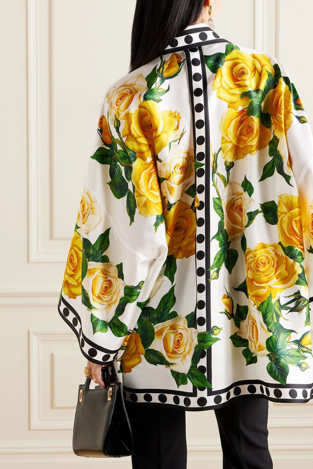 DOLCE&GABBANA Printed silk-twill shirt | THE OUTNET