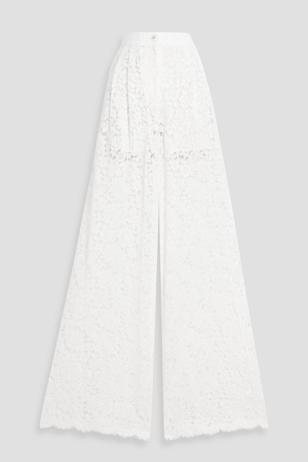 DOLCE&GABBANA Corded lace wide-leg pants | THE OUTNET