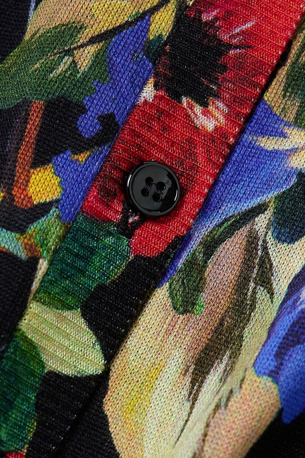 DOLCE&GABBANA Floral-print silk cardigan