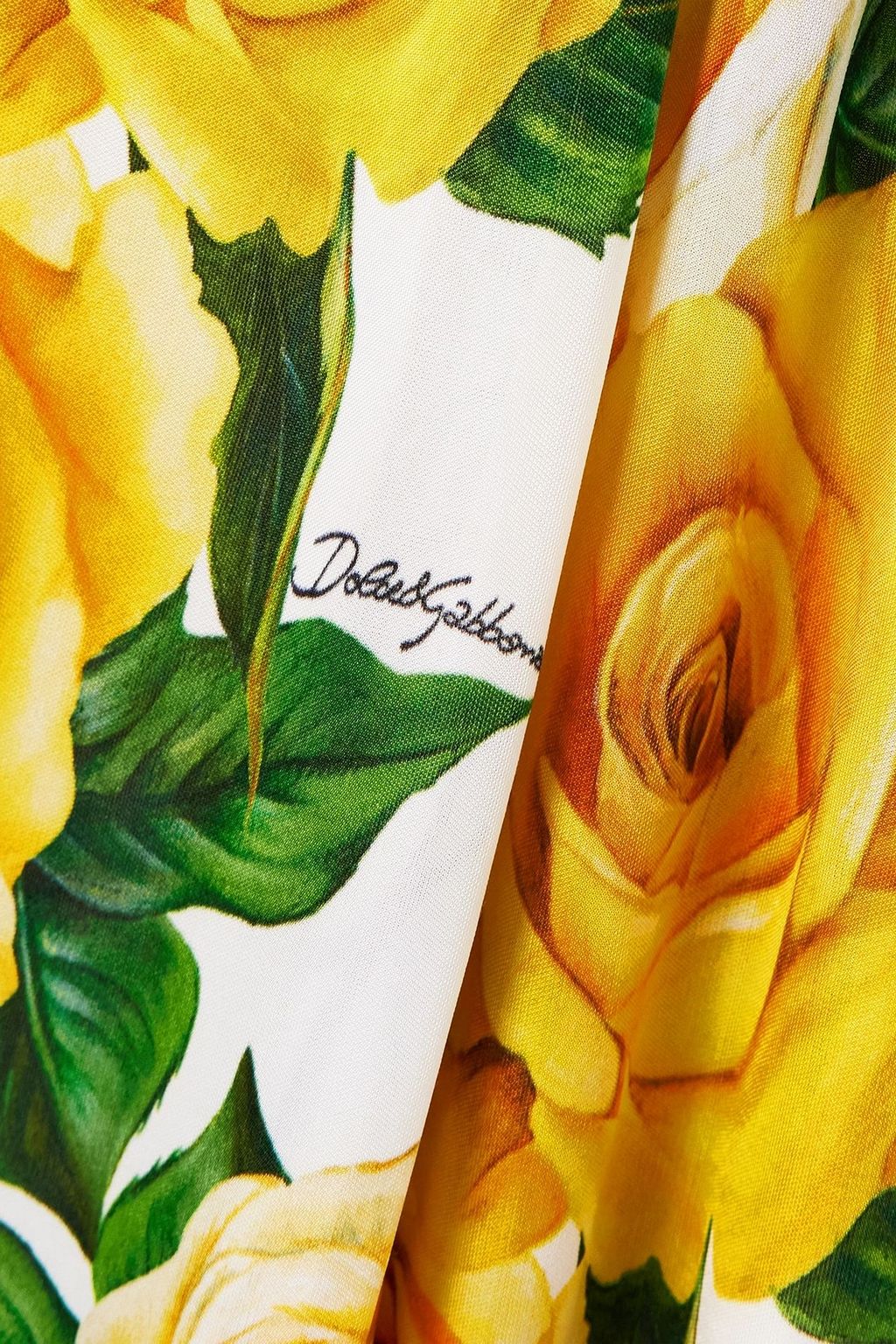 DOLCE&GABBANA Floral-print woven maxi dress