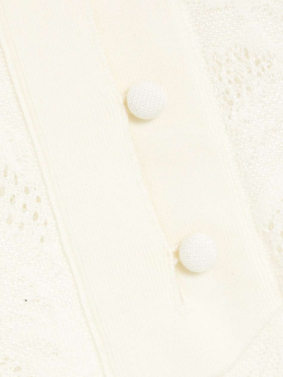 wool and silk-blend midi dress
