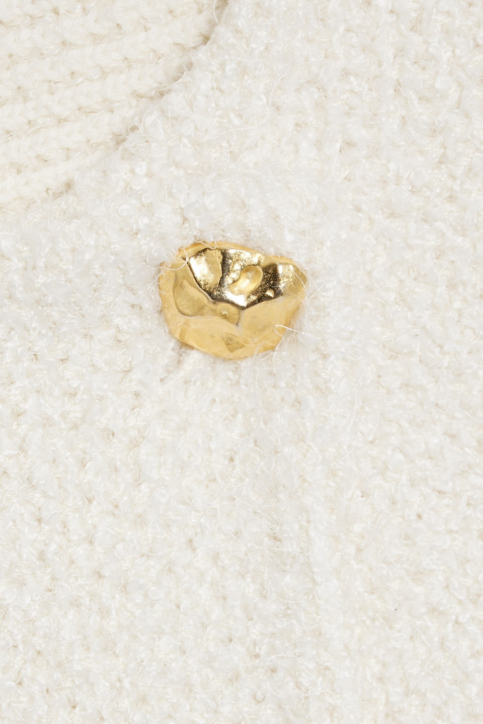 CHLOÉ FRAYED WOOL-BLEND BOUCLÉ-TWEED JACKET