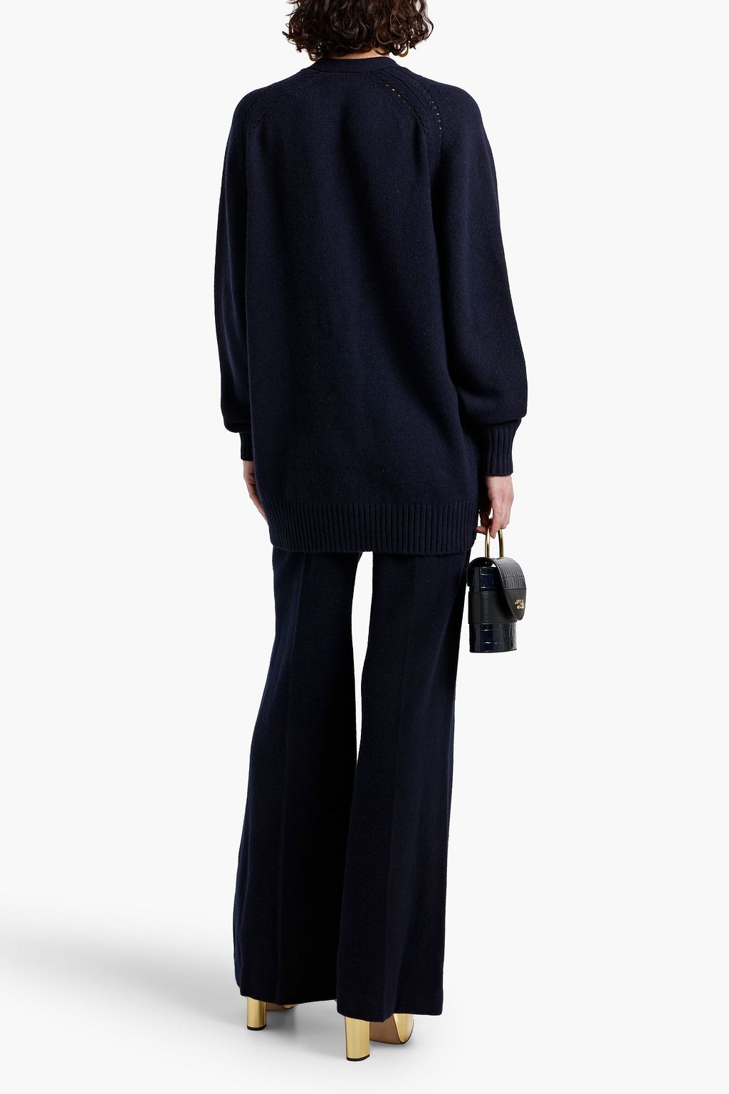 CHLOÉ Cashmere and wool-blend cardigan