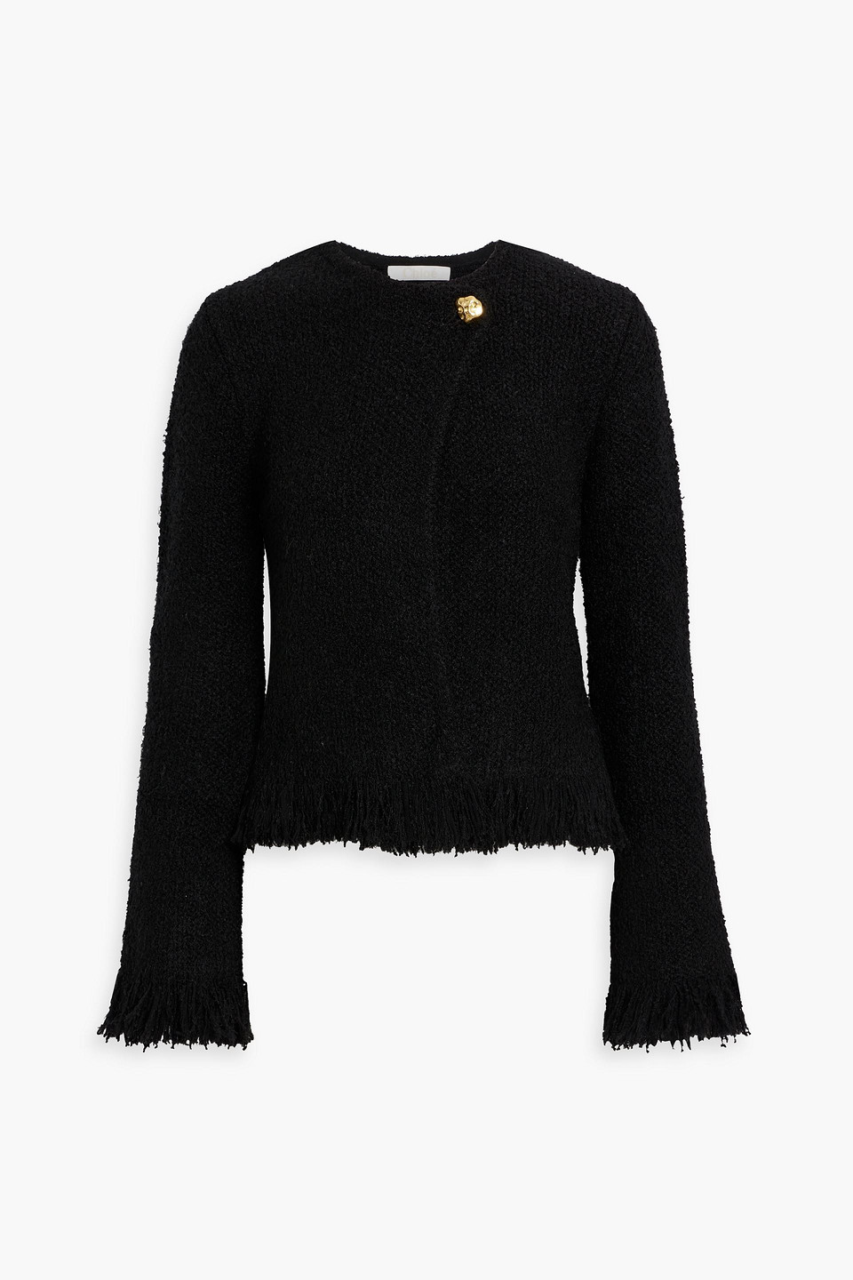 Chloé Wool-blend Cardigan In Black