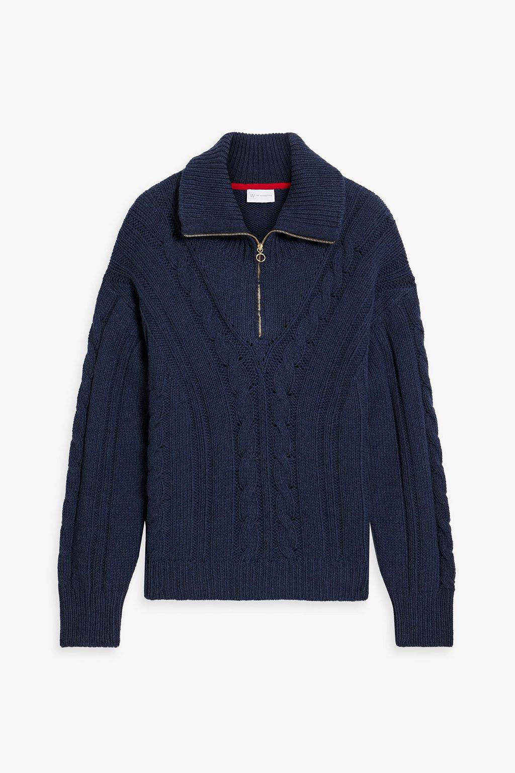 Half zip hotsell knit sweater