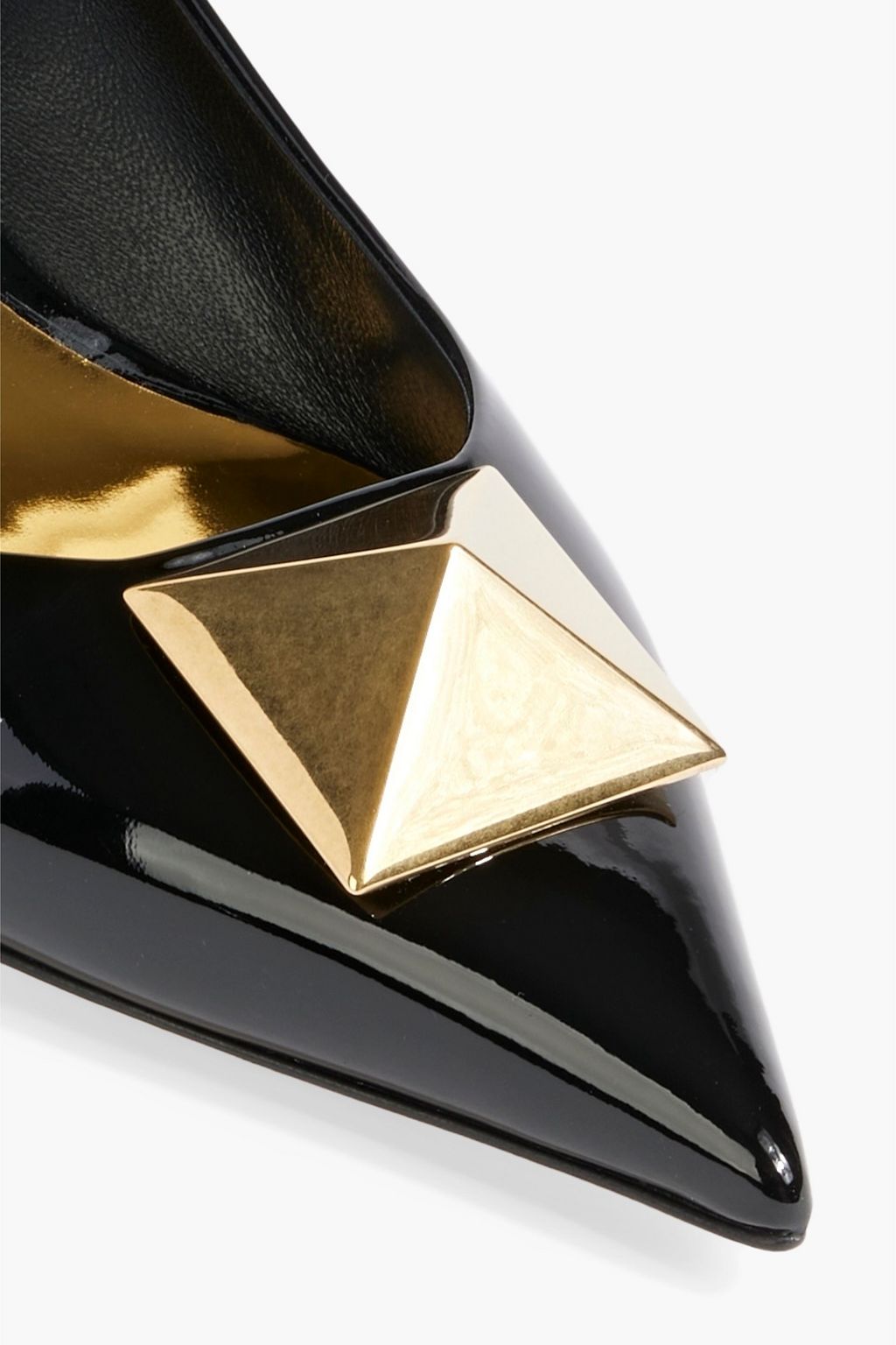 VALENTINO GARAVANI One Stud patent-leather pumps