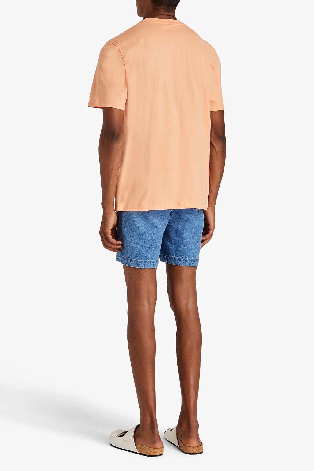 MSGM コットンジャージー Ｔシャツ プリント入り