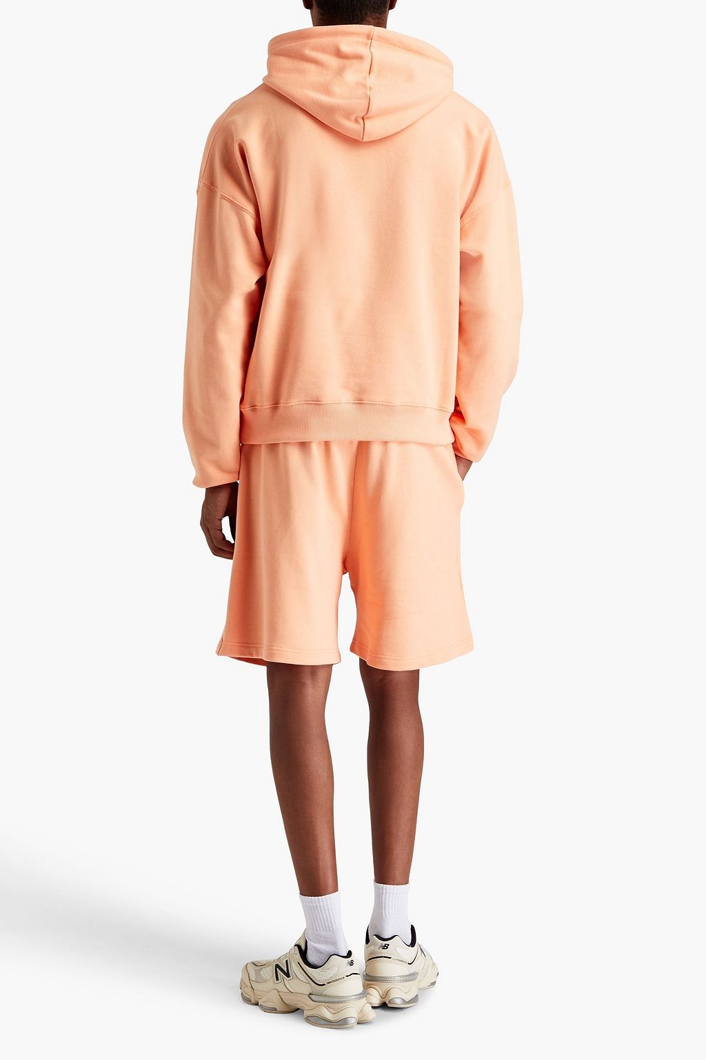 MSGM フレンチコットンテリー フーディ プリント入り