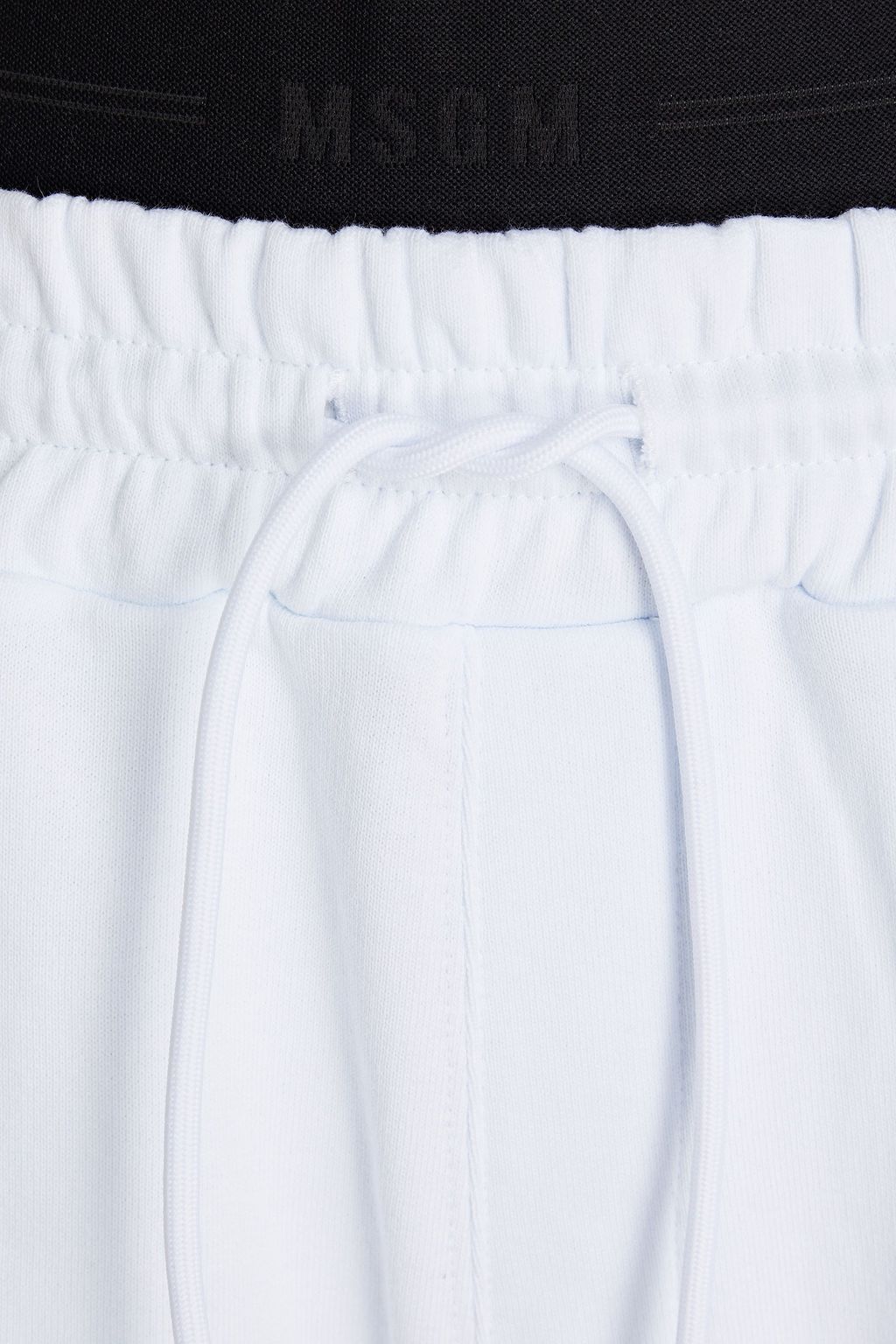 MSGM French cotton-terry sweat pants | Sale up to 70% off | THE OUTNET