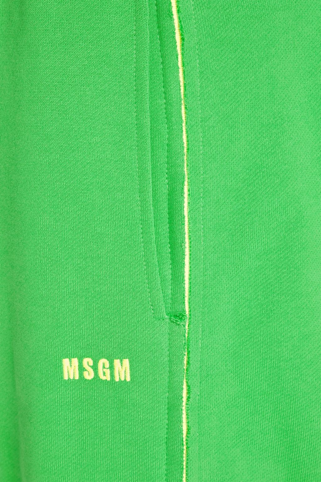 MSGM 프렌치 코튼 테리 스웻팬츠