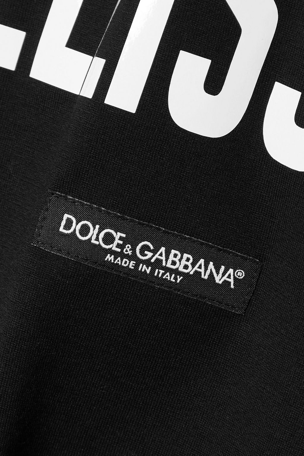 DOLCE&GABBANA Printed cotton-jersey tank