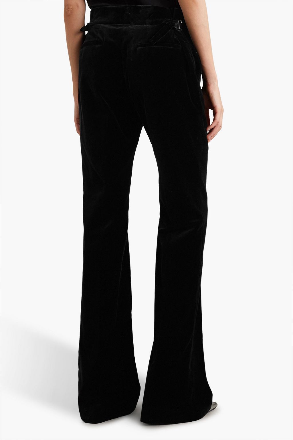 TOM FORD Cotton-velvet flared pants
