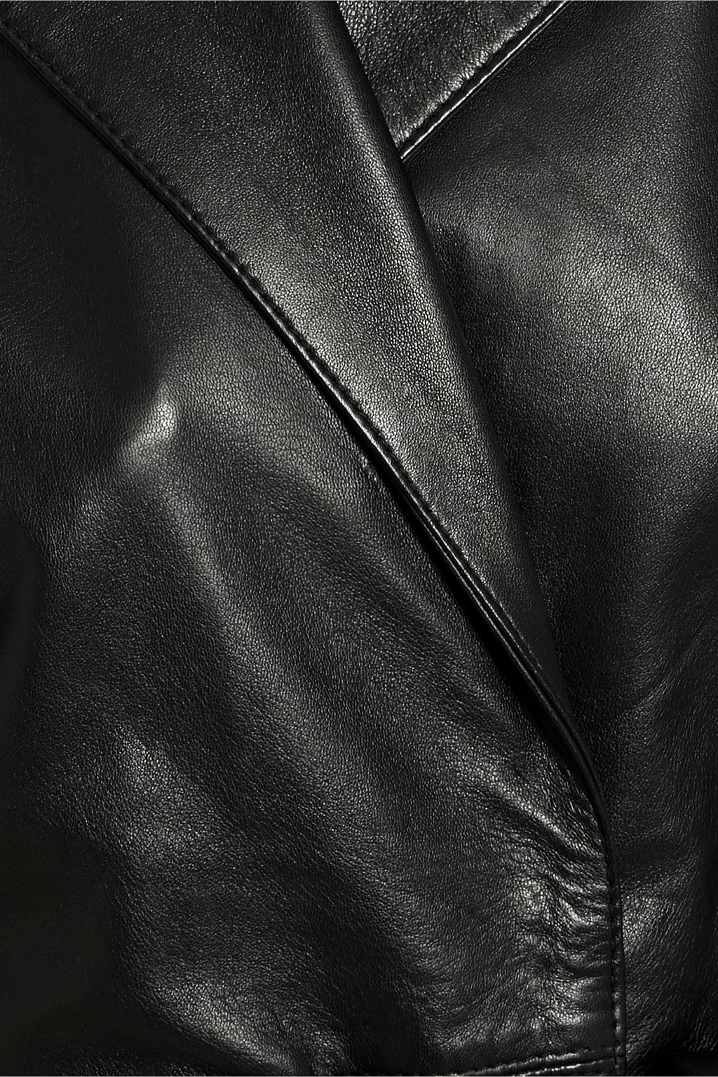 MUUBAA Belted leather jacket