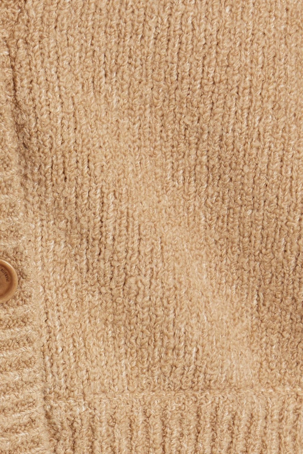 MAGDA BUTRYM Ribbed merino wool-blend cardigan