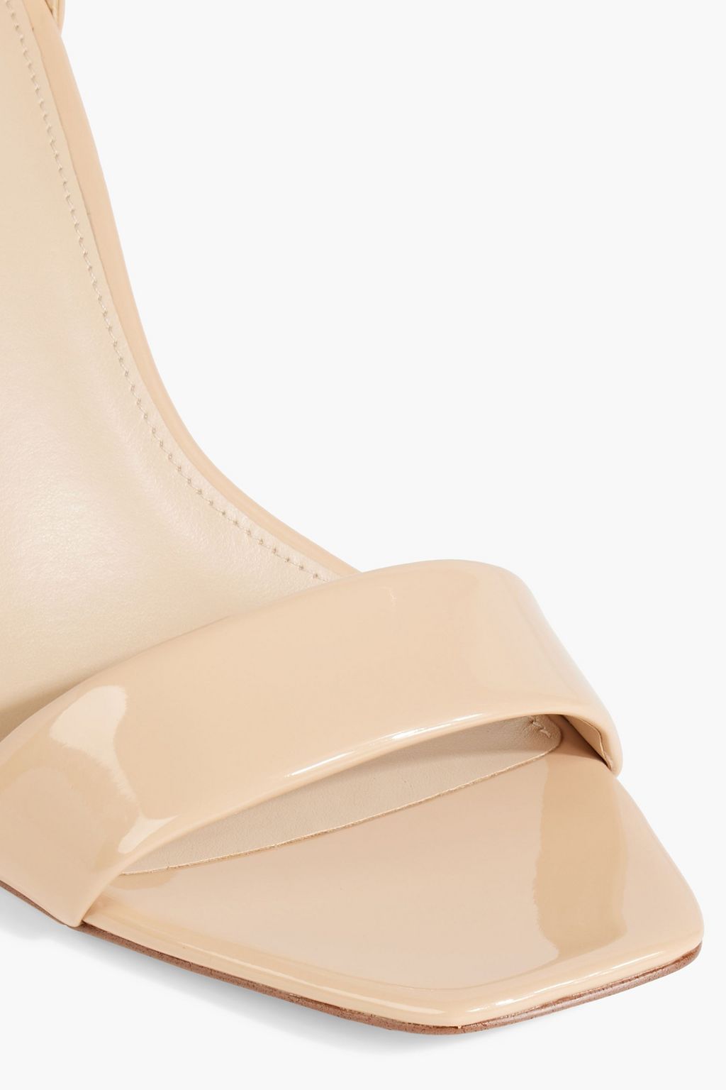 SAM EDELMAN Daniella faux patent-leather sandals