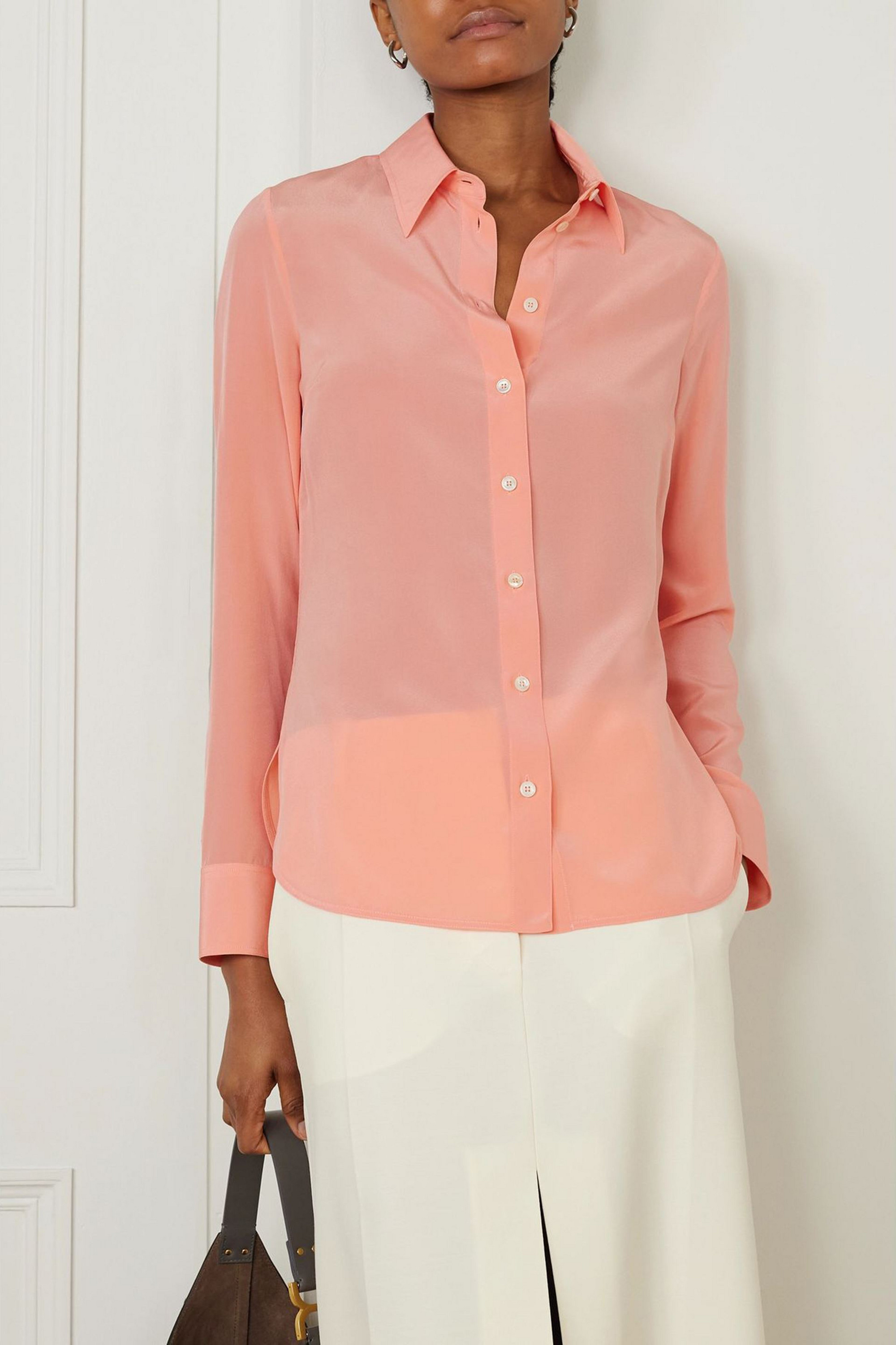 Stella McCartney Silk crepe de chine shirt