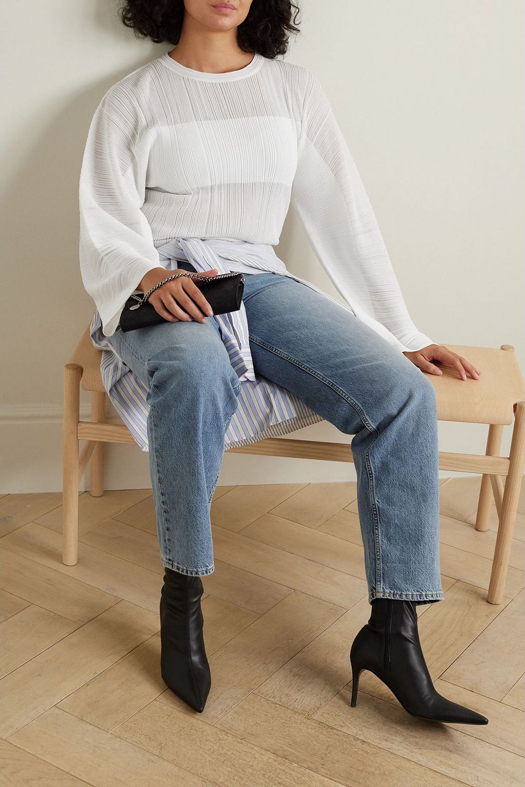STELLA MCCARTNEY Ribbed-knit sweater