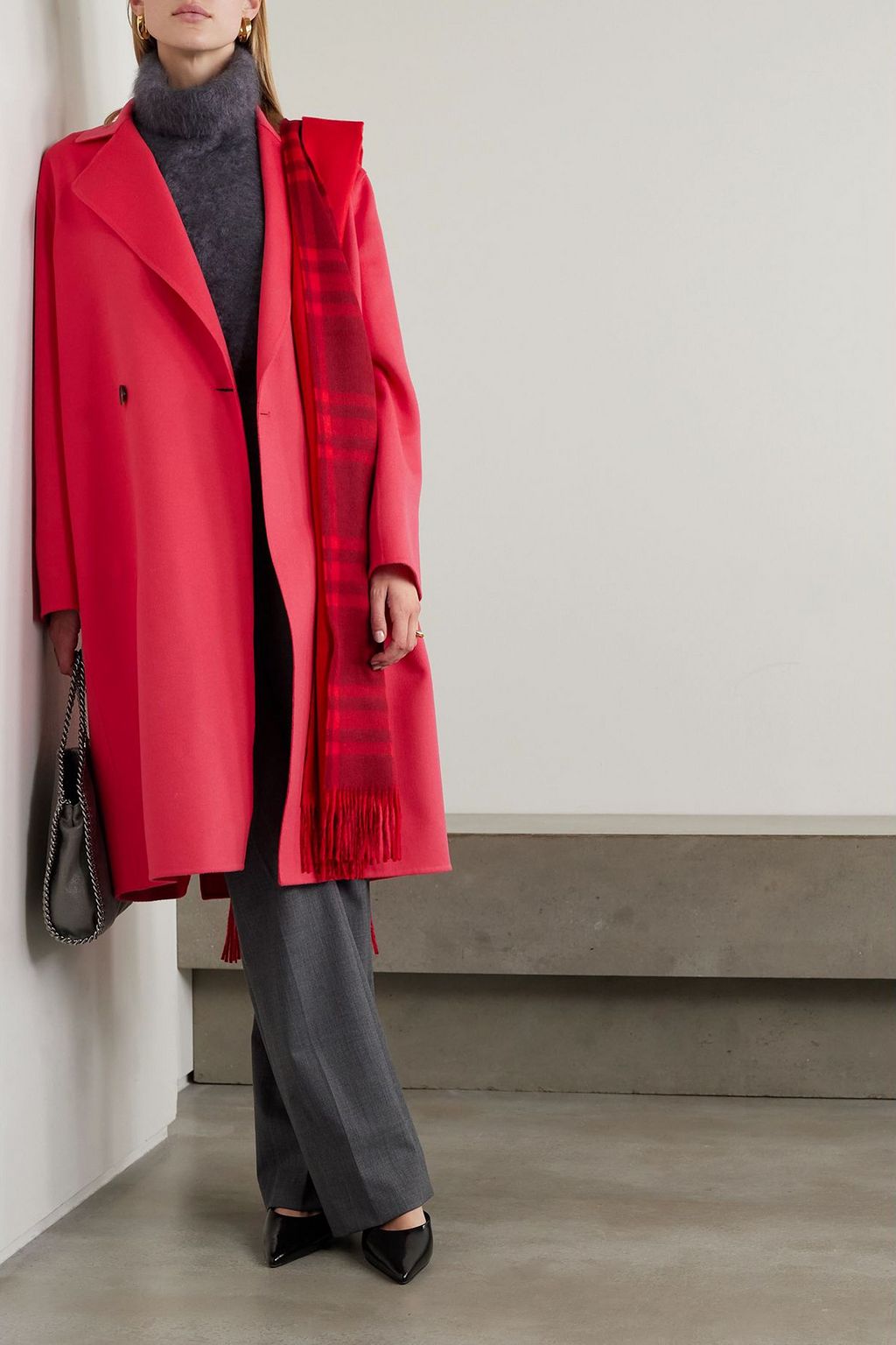 STELLA MCCARTNEY Iconic double-breasted wool coat