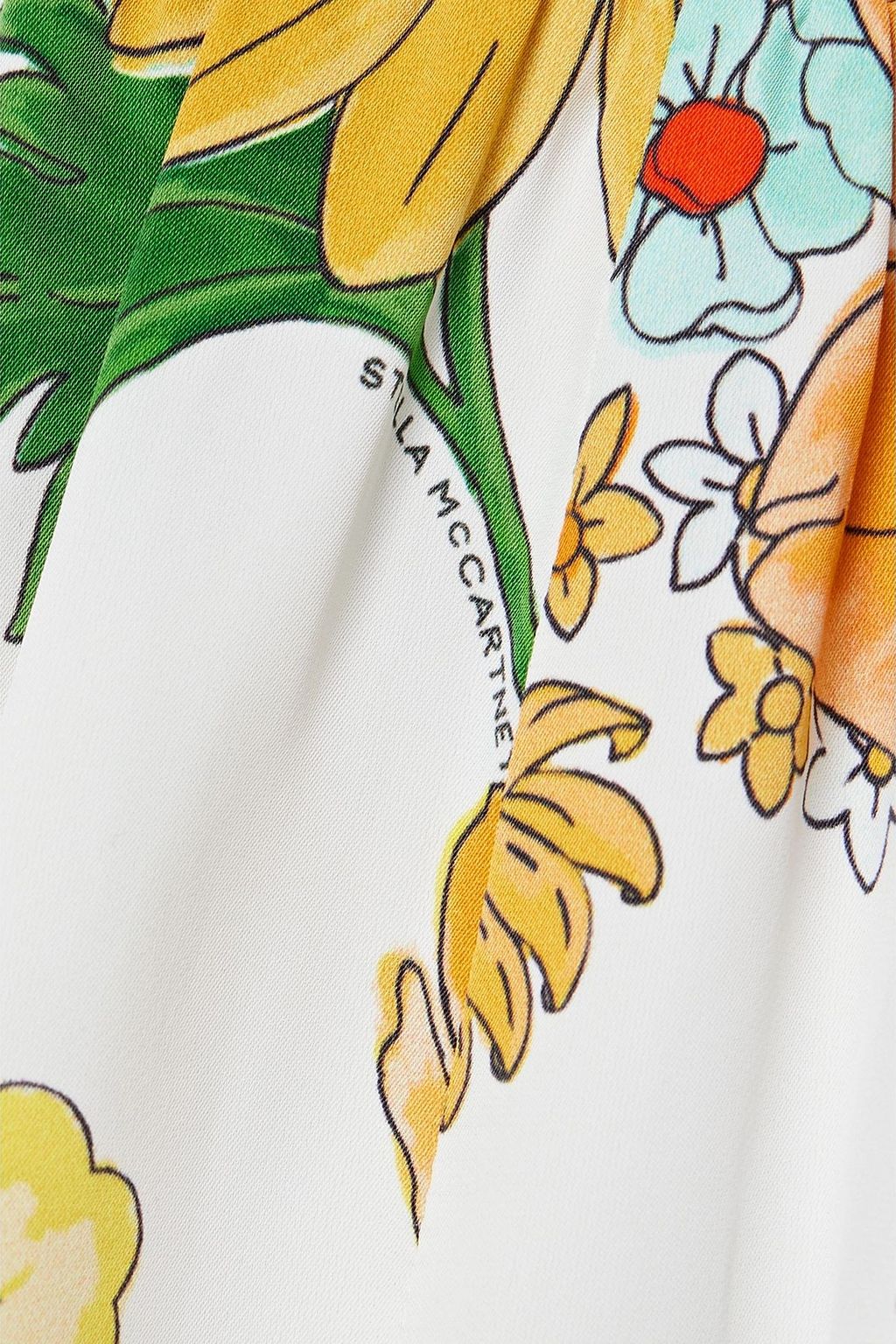 STELLA MCCARTNEY شورت من التويل بطبعات على شكل زهور