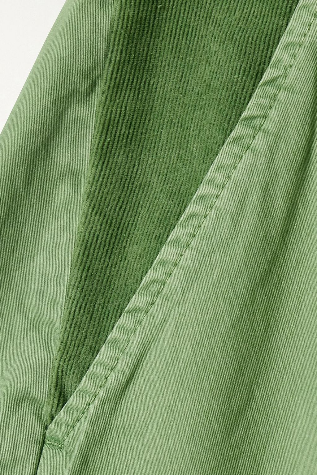 STELLA MCCARTNEY コットンツイル ワイドレッグパンツ コーデュロイトリム
