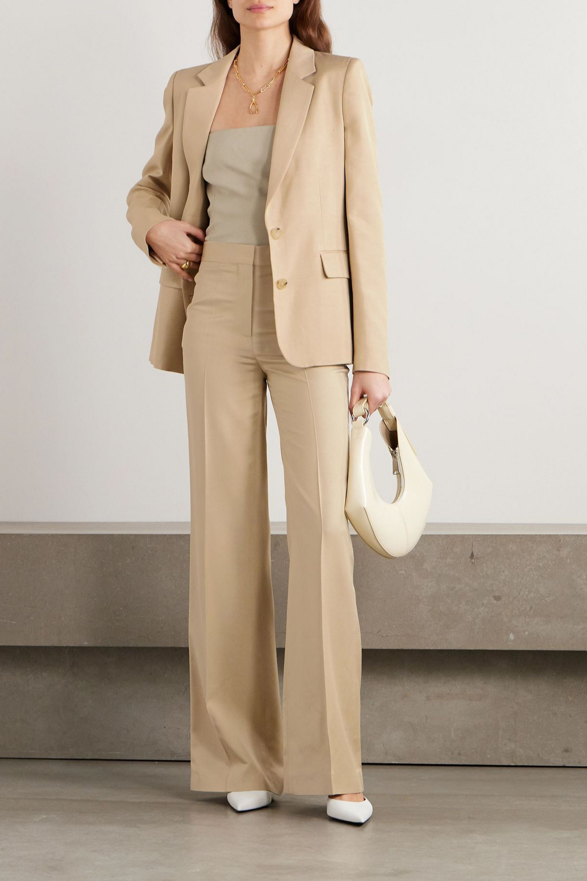 Stella McCartney Woven wide-leg pants