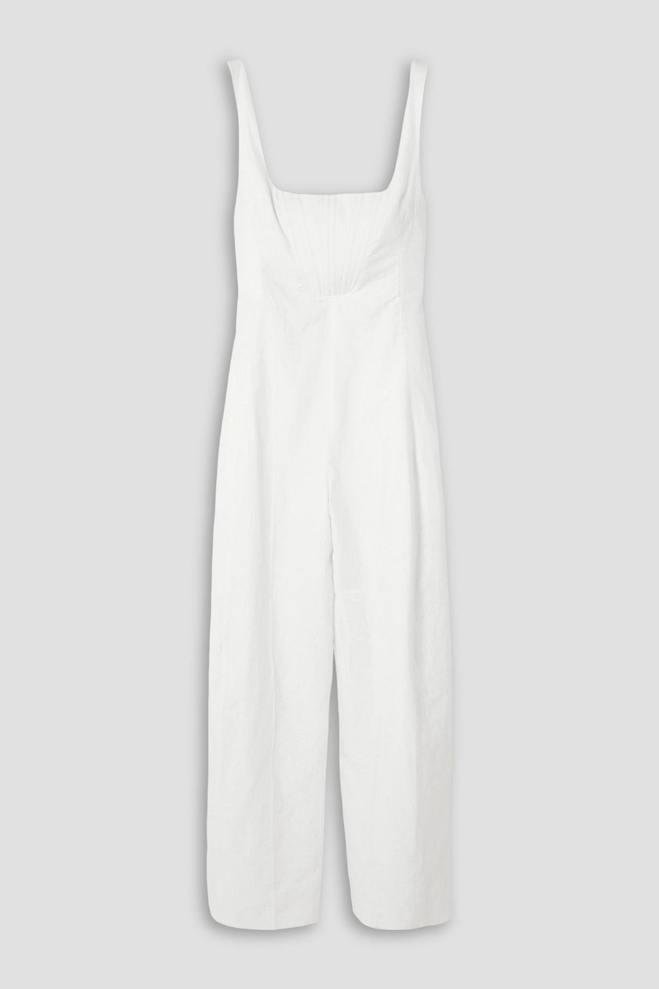 Stella Mccartney Woven Jumpsuit In White