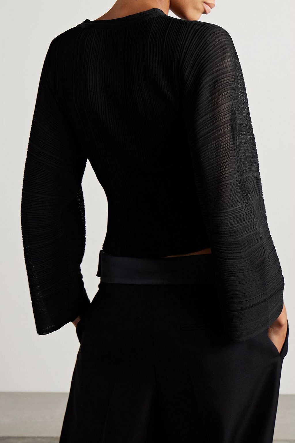 STELLA MCCARTNEY Ribbed-knit sweater