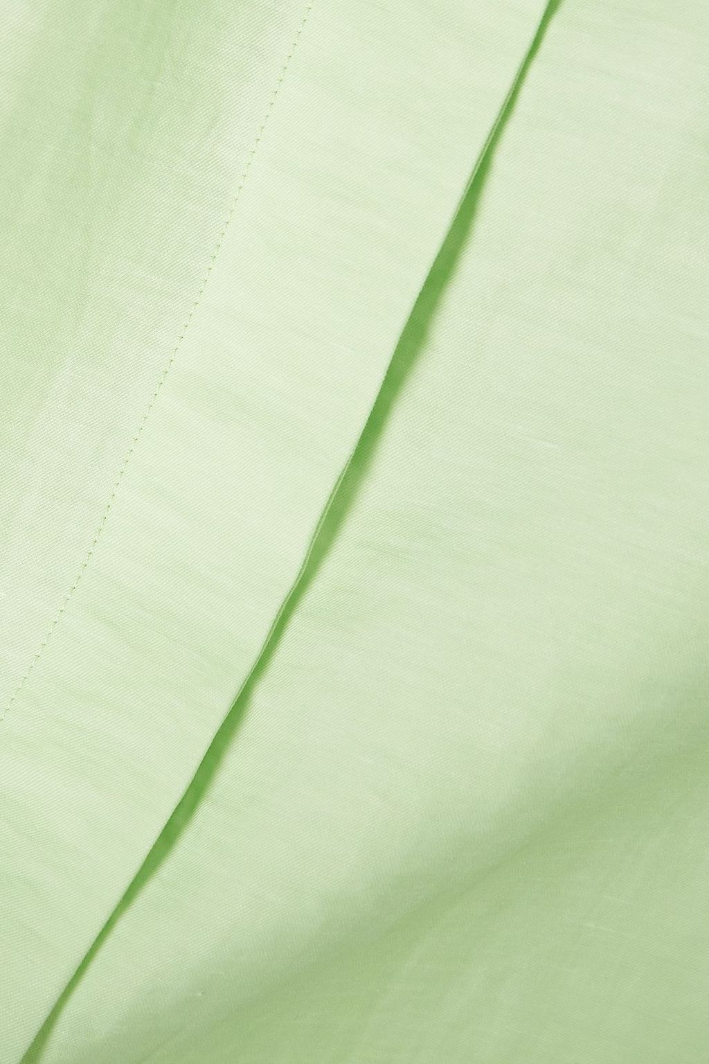 STELLA MCCARTNEY Oversized linen and cotton-blend shirt