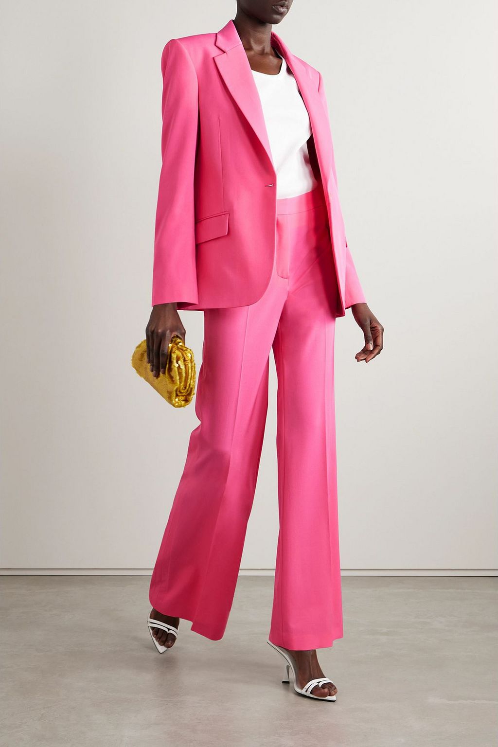 STELLA MCCARTNEY Wool-twill blazer