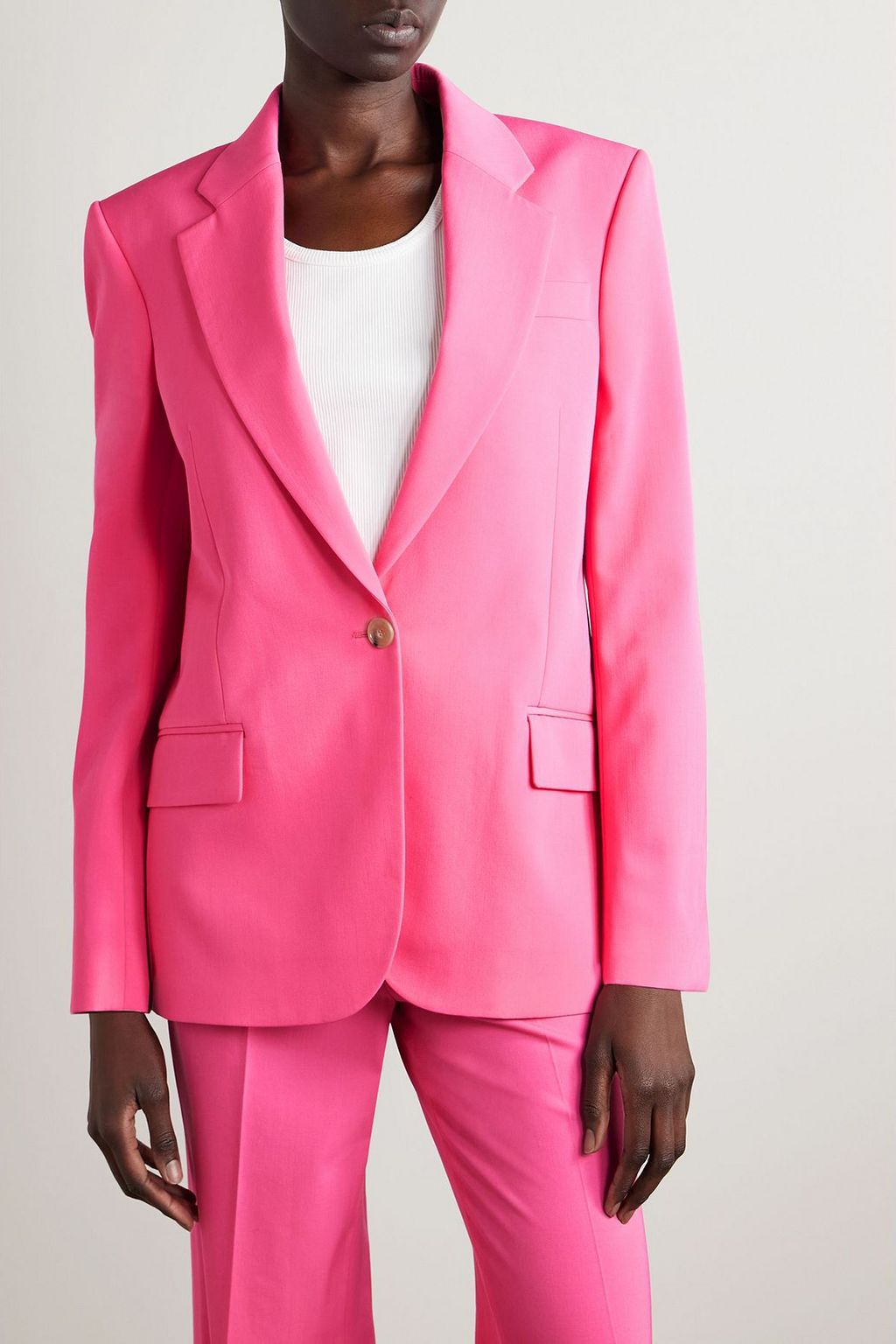 STELLA MCCARTNEY Wool-twill blazer