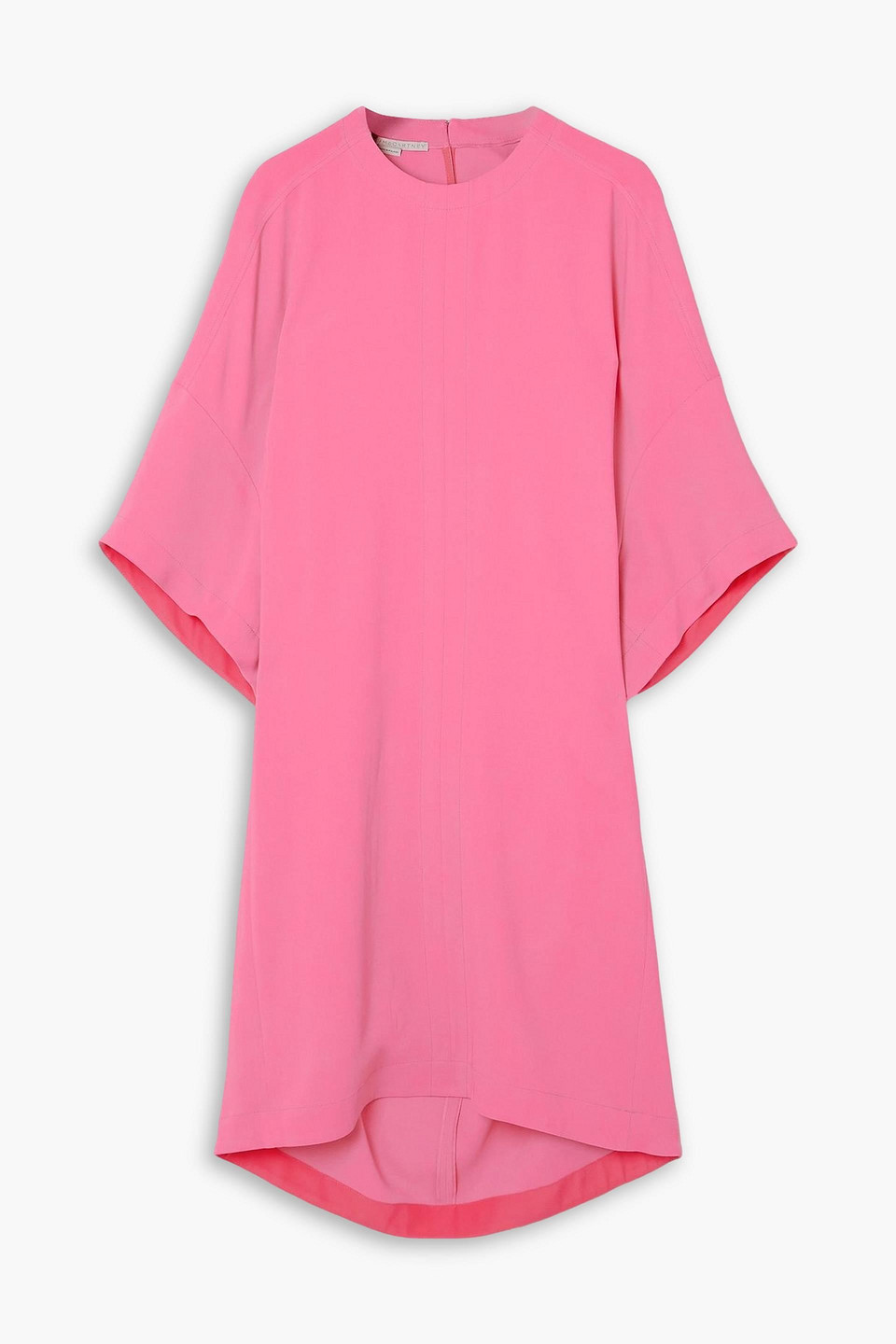 Stella Mccartney Crepe Mini Dress In Pink