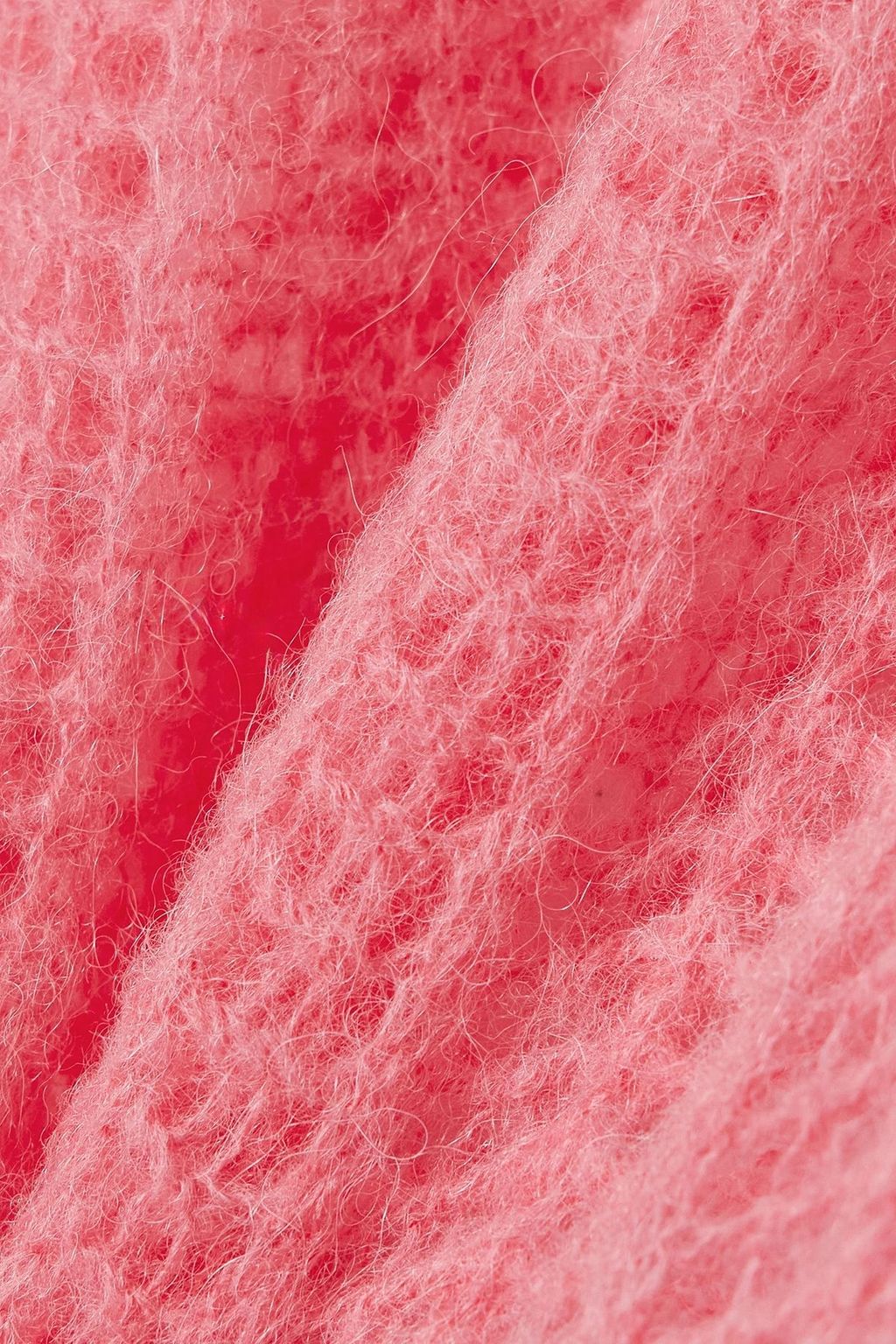 STELLA MCCARTNEY Open-knit brushed alpaca-blend sweater
