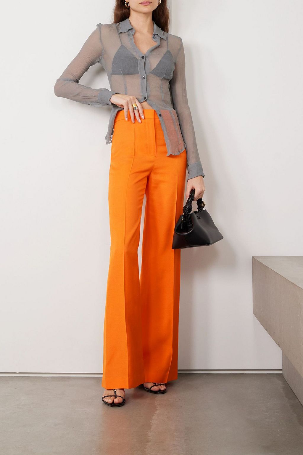 STELLA MCCARTNEY Woven wide-leg pants
