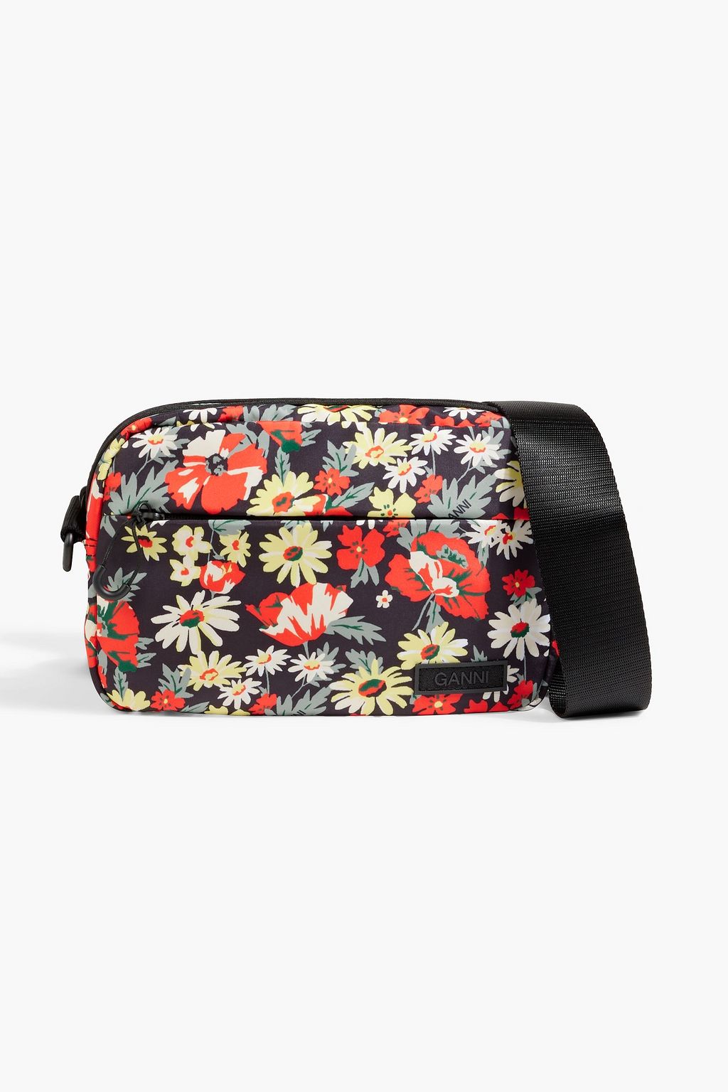 Appliquéd floral-print shell shoulder bag | Sale up to off | THE OUTNET