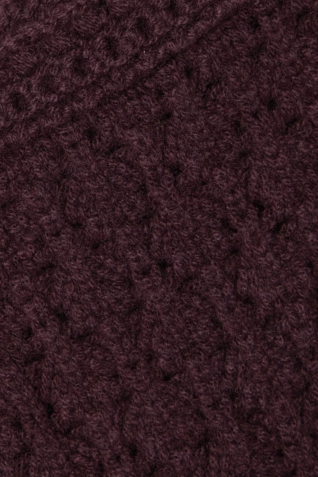 VINCE. Cropped crochet-knit wool and cashmere-blend top