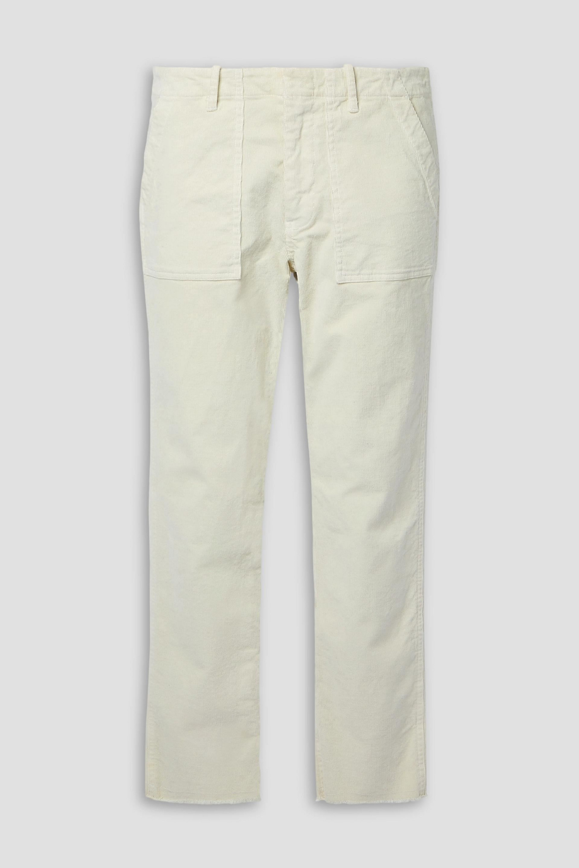 Nili Lotan Jenna cropped cotton-blend corduroy slim-leg pants thumbnail