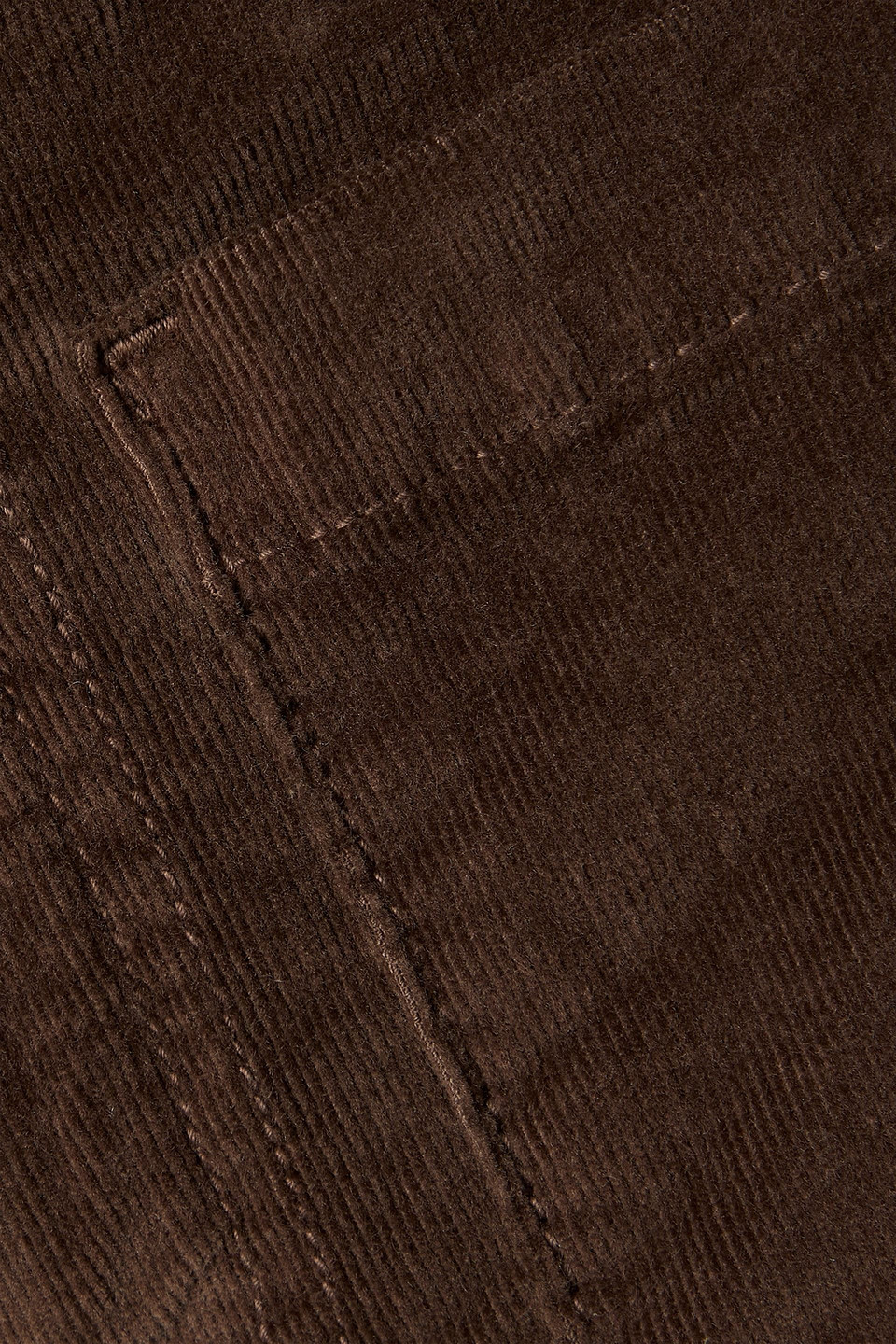 Veronica Beard Sheridan Cotton-blend Corduroy Flared Pants In Chocolate