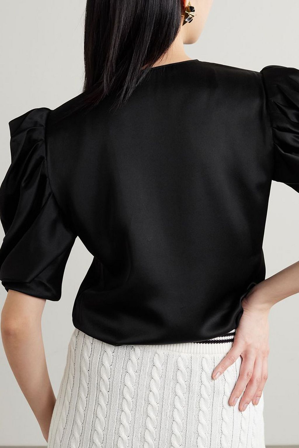ALESSANDRA RICH Satin blouse