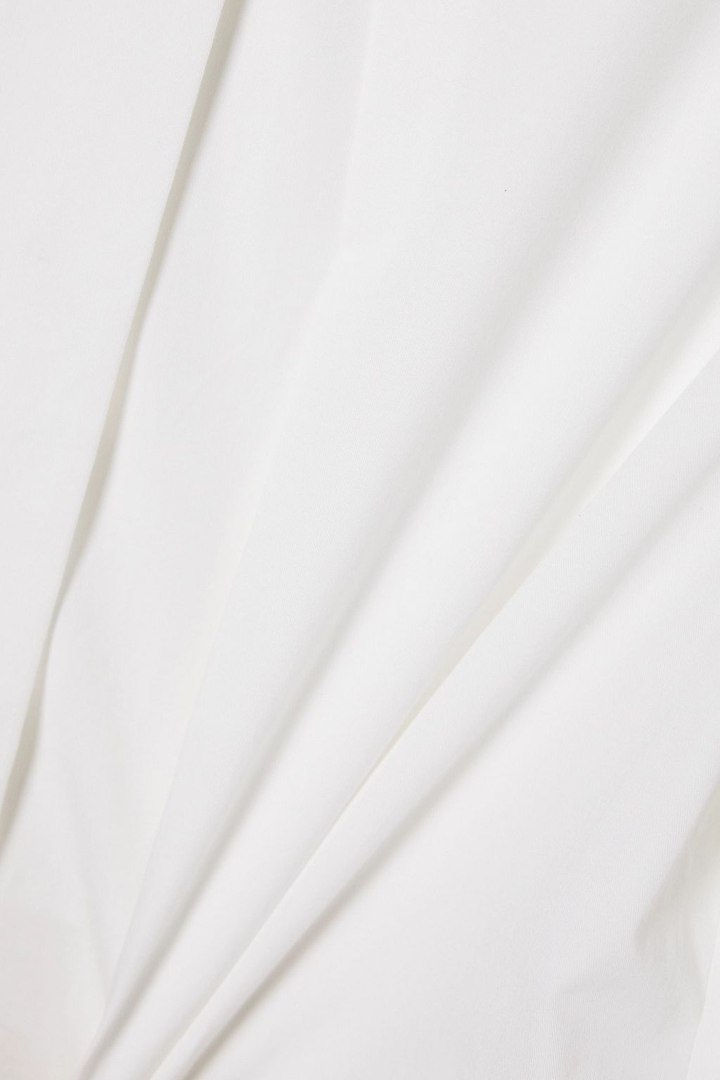 VINCE. Pleated cotton-poplin culottes