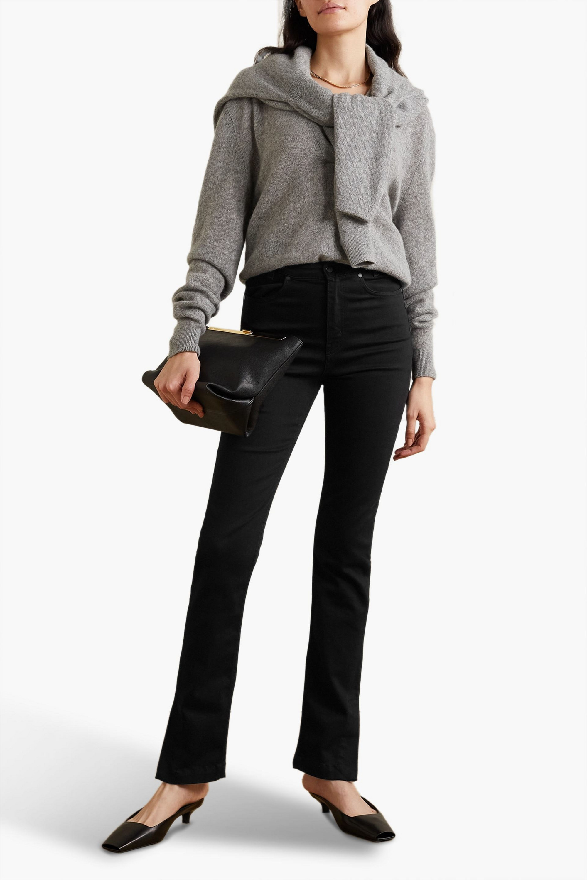 BITE STUDIOS High-rise slim-leg jeans