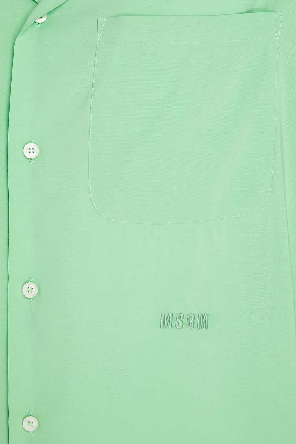 MSGM 織地 シャツ