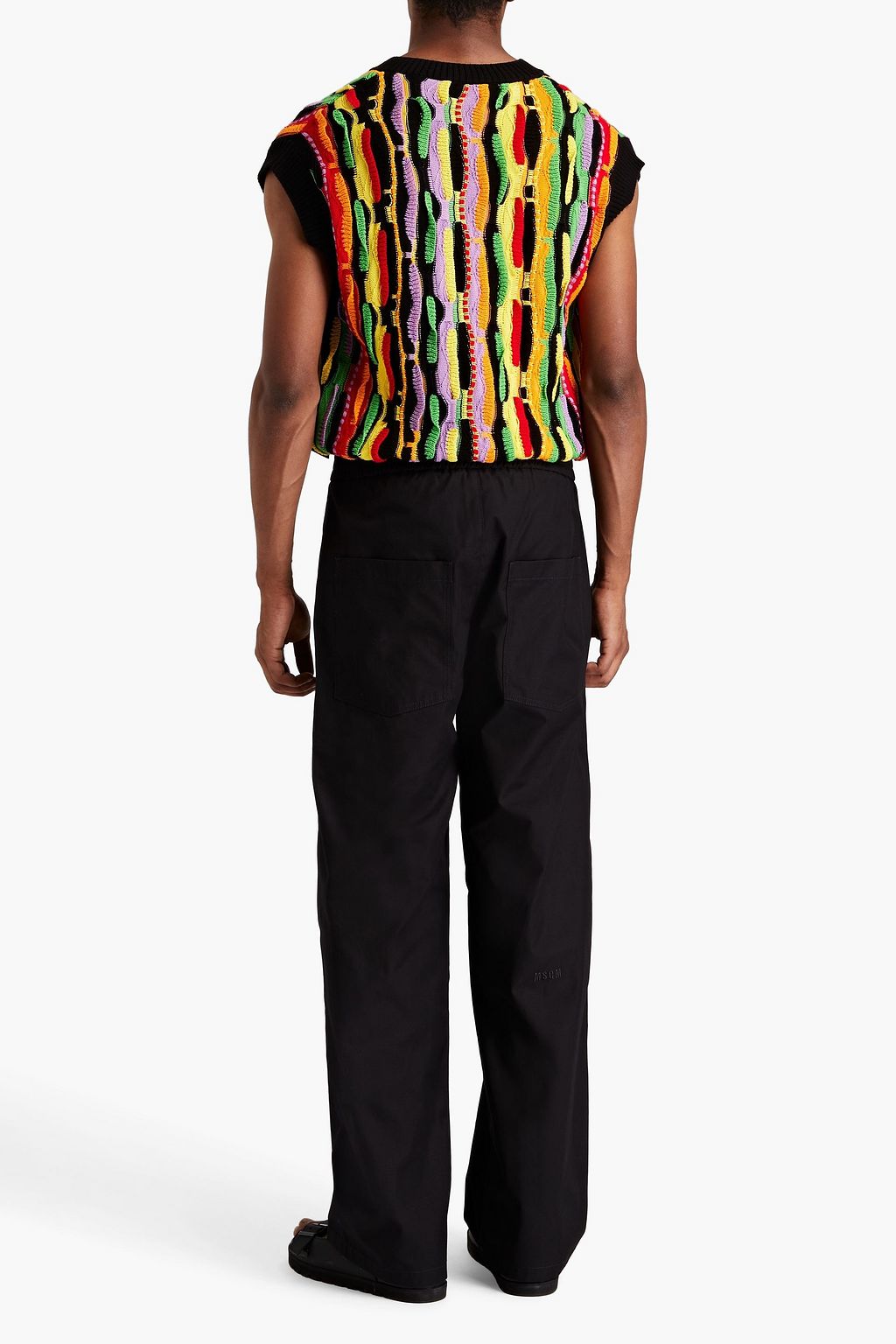 MSGM Cotton-ripstop pants