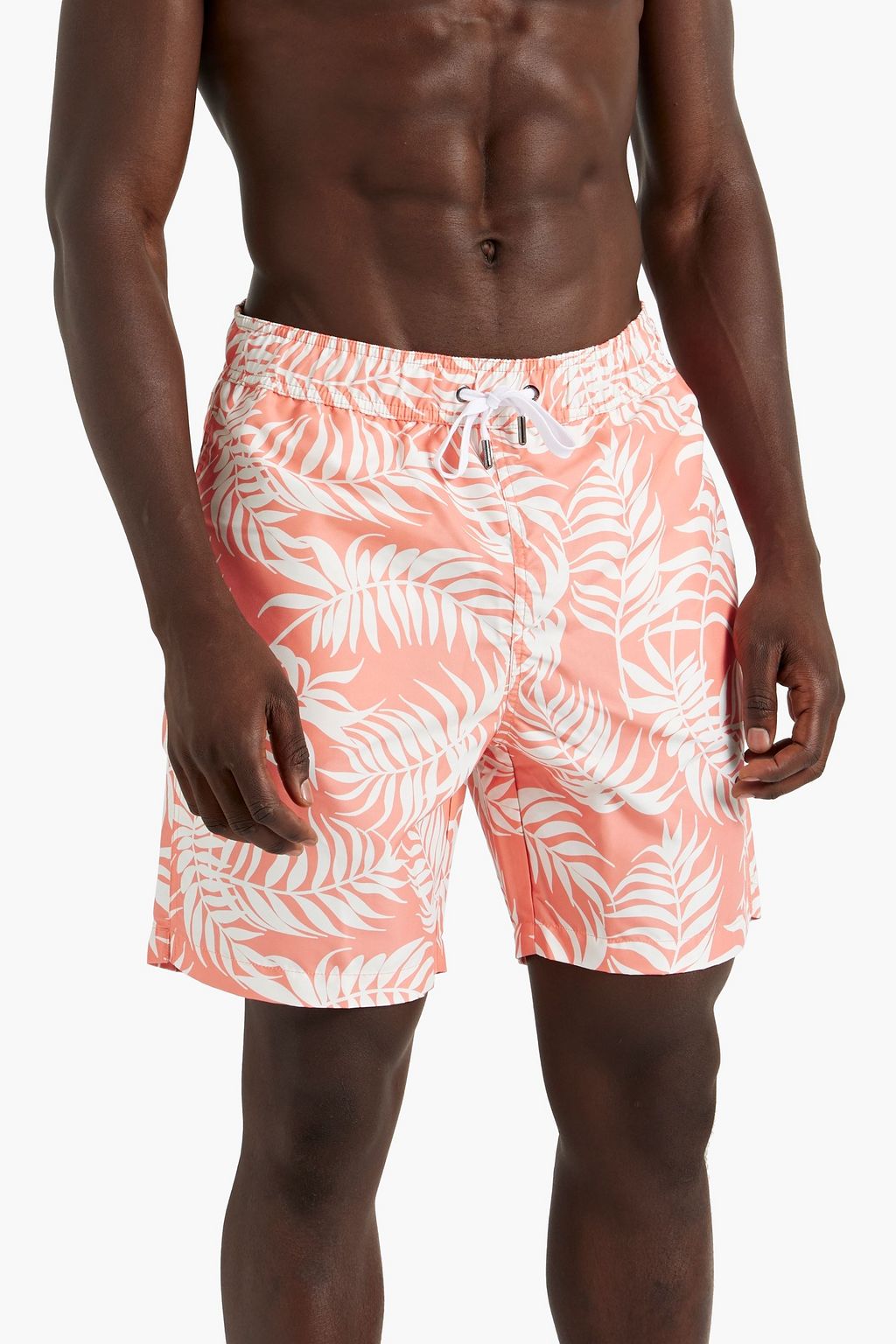 ONIA Charles mittellange Badeshorts mit Print